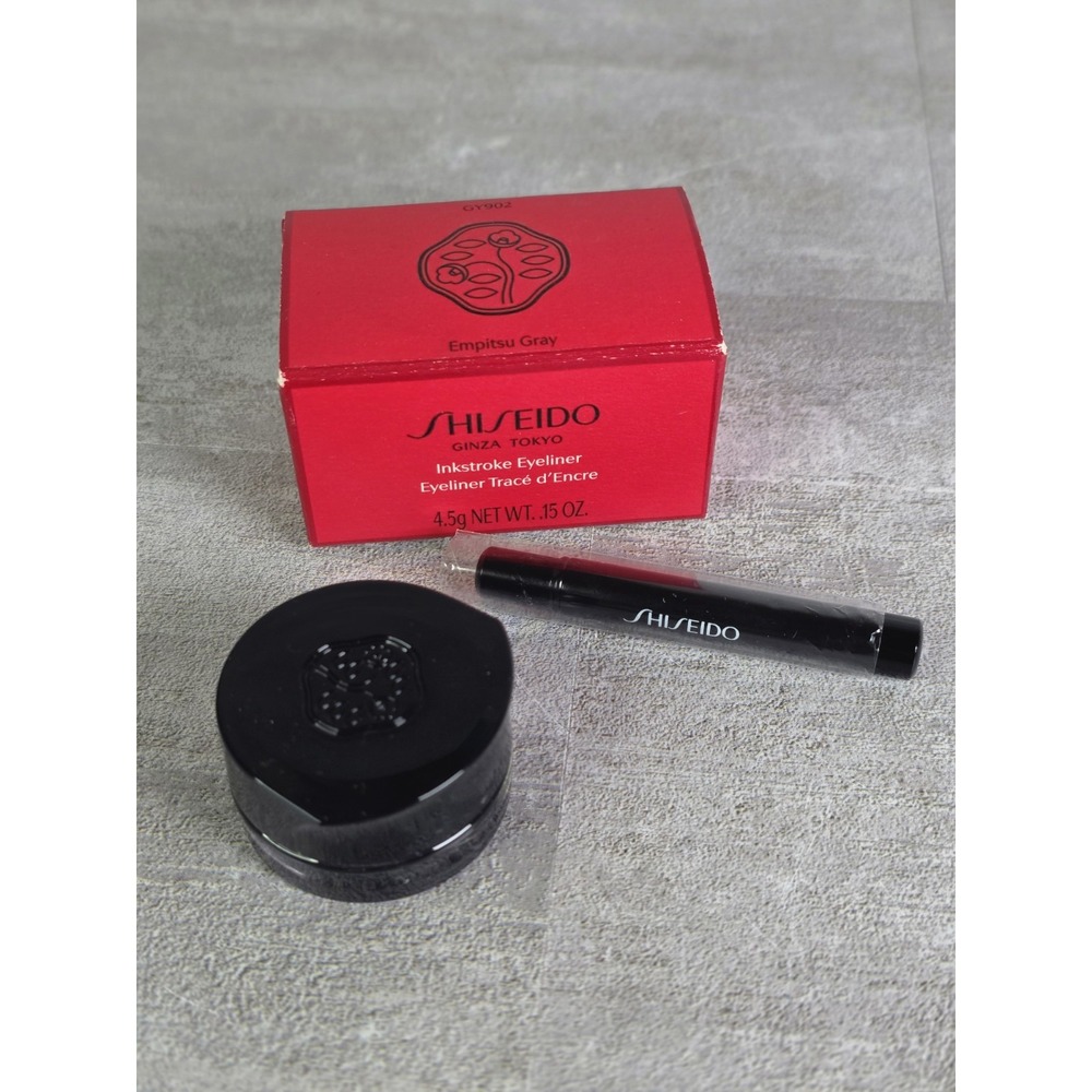 New Shiseido Inkstroke Eyeliner GY902 Empitsu Gray .15 oz / 4.5 g Ginza Tokyo